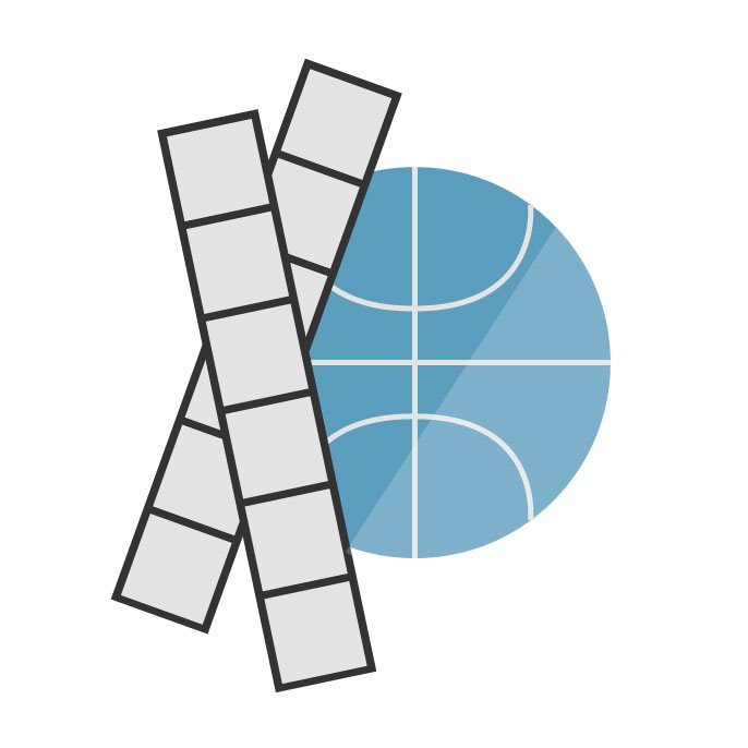 Basketball and Film Image