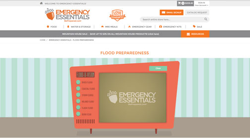 Flood Preparedness Page